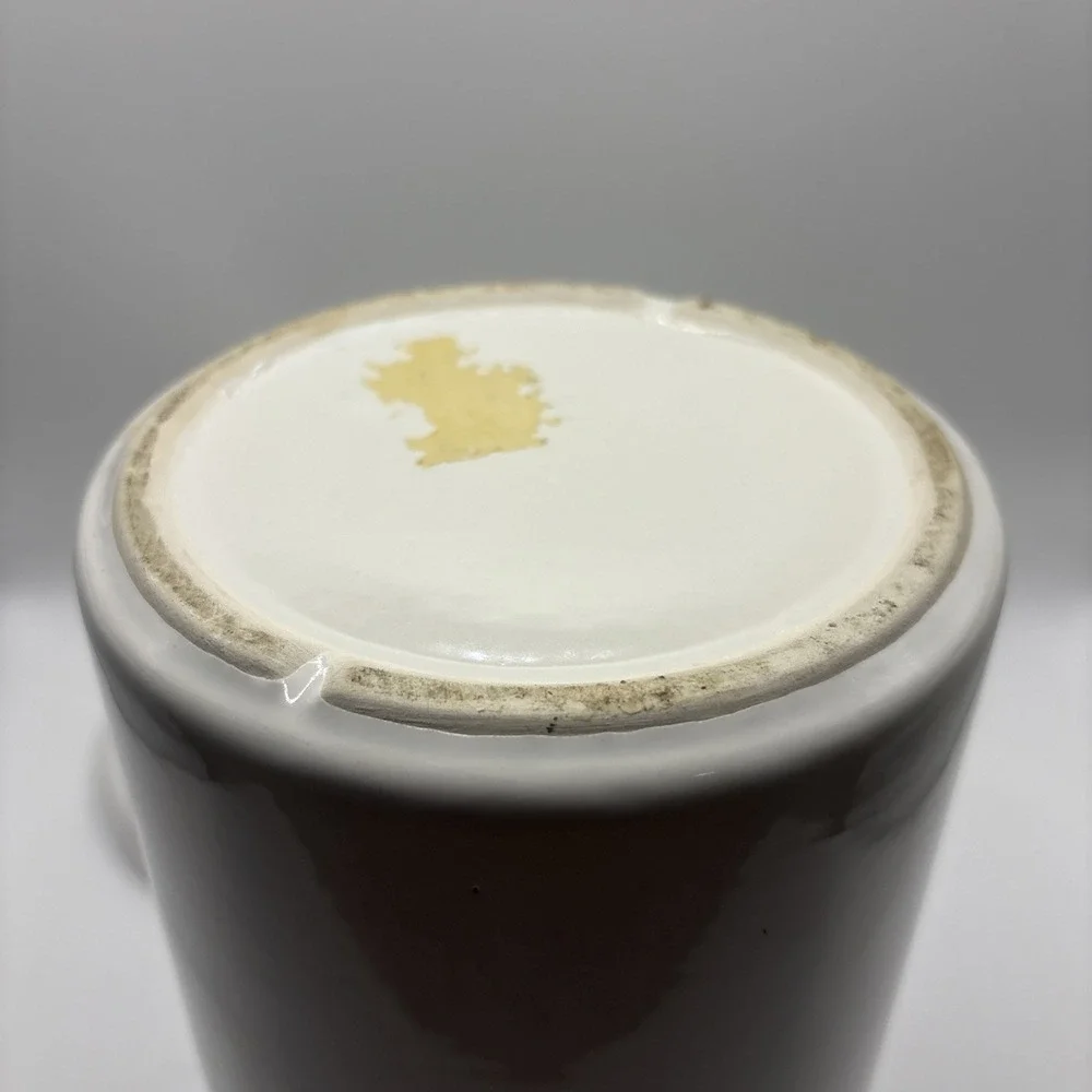 Vtg Barney Saltzberg Chefs Cartoon 1983 Ceramic Coffee‎ Canister Cookie Jar READ